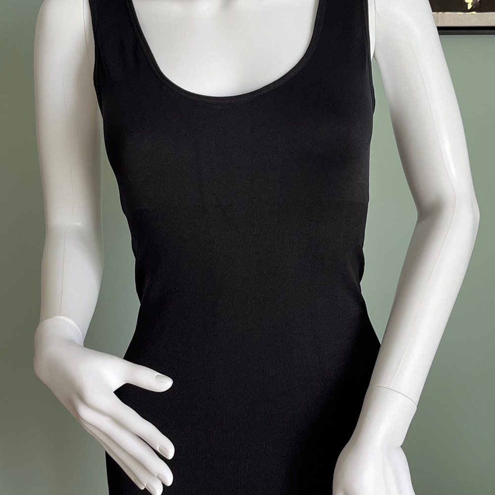 NWOT Real Underwear Black Tank Top Fitted Shaper 1X